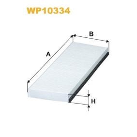 Köp Kupéfilter av WIX FILTERS WP10334 till det låga priset 201,21 kr