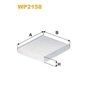 Compre Filtro, ar do habitáculo da WIX FILTERS WP2158 a um preço baixo por 27,66 €