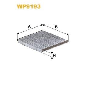 Kjøp Kupefilter av WIX FILTERS WP9193 til den lave prisen 134,87 NOK