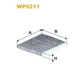Comprar Filtro de habitáculo de WIX FILTERS WP9211 a bajo precio de 51,79 €