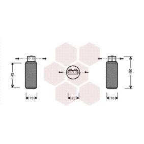 Achetez des Filtre déshydratant, climatisation VAN WEZEL 4700D042 à prix pour 33,32 €