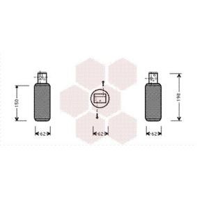 Achetez des Filtre déshydratant, climatisation VAN WEZEL 4700D044 à prix pour 49,14 €