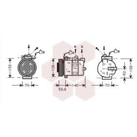 Acquista Compressore aria condizionata da VAN WEZEL 4700K054 a buon mercato per soli 295,53 €