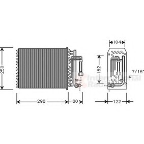 Verdampfer, Klimaanlage 4700V049