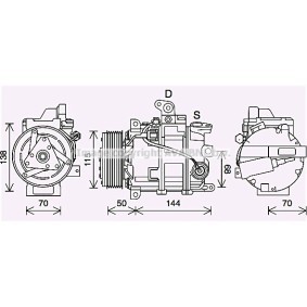 Klimakompressor DNK447