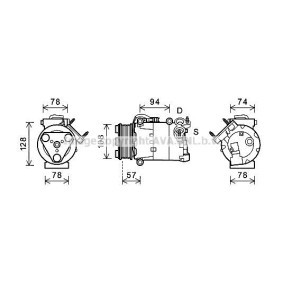 Acquista Compressore aria condizionata da PRASCO FDAK482 a buon mercato per soli 484,61 €