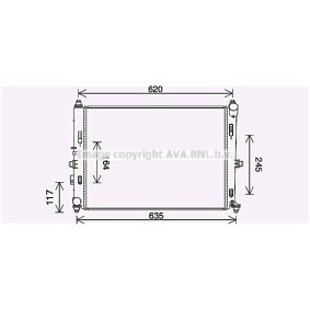 Achetez des Radiateur du moteur PRASCO MZ2288 à prix pour 209,07 €