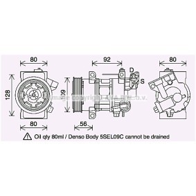 Acquista Compressore aria condizionata da PRASCO PEK418 a buon mercato per soli 806,14 €