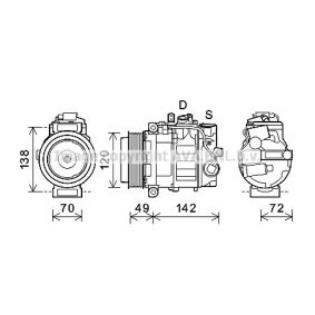 Acquista Compressore aria condizionata da PRASCO PRK090 a buon mercato per soli 1498,04 €