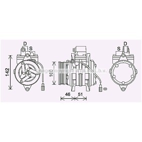 Acquista Compressore aria condizionata da PRASCO SZK152 a buon mercato per soli 927,82 €