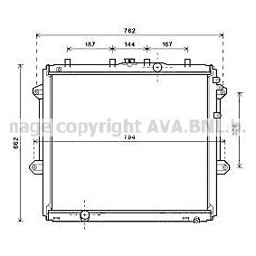 Achetez des Radiateur du moteur PRASCO TO2736 à prix pour 183,42 €