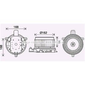 Achetez des Moteur électrique, pulseur d'air d'habitacle PRASCO TO8740 à prix pour 242,27 €