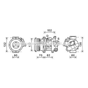 Acquista Compressore aria condizionata da PRASCO TOAK721 a buon mercato per soli 581,74 €