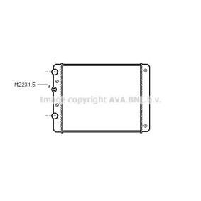 Achetez des Radiateur du moteur PRASCO VN2129 à prix pour 61,32 €