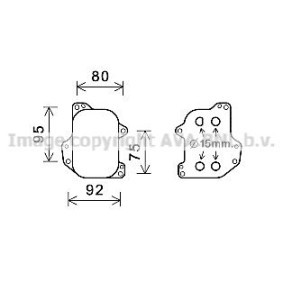 Achetez des Radiateur d'huile PRASCO VN3393 à prix pour 64,15 €