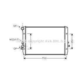 Acquista Radiatore motore da PRASCO VNA2193 a buon mercato per soli 128,49 €