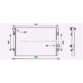 Achetez des Radiateur du moteur PRASCO VNA2336 à prix pour 233,90 €