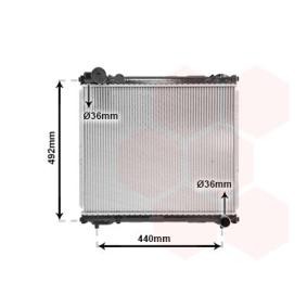 Kjøp Radiator, motorkjøling av VAN WEZEL 52002065 til den lave prisen 2729,25 NOK