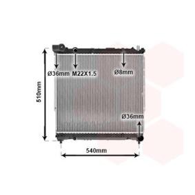 Kjøp Radiator, motorkjøling av VAN WEZEL 52002070 til den lave prisen 2980,68 NOK