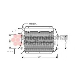 Kjøp Intercooler av VAN WEZEL 52004066 til den lave prisen 3759,65 NOK