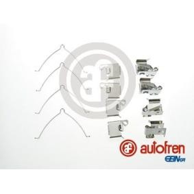 Zubehörsatz, Scheibenbremsbelag D42610A