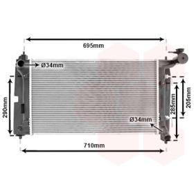 Acquista Radiatore motore da VAN WEZEL 53002290 a buon mercato per soli 99,27 €