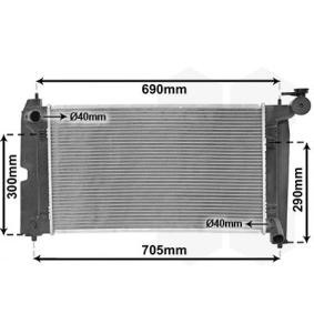 Acquista Radiatore motore da VAN WEZEL 53002302 a buon mercato per soli 96,50 €