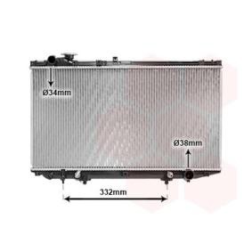 Achetez des Radiateur du moteur VAN WEZEL 53002313 à prix pour 181,48 €
