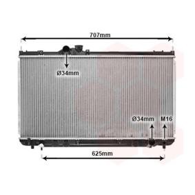 Achetez des Radiateur du moteur VAN WEZEL 53002321 à prix pour 168,82 €