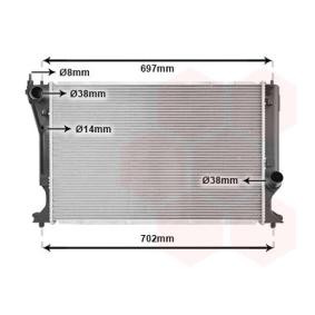 Acquista Radiatore motore da VAN WEZEL 53002399 a buon mercato per soli 178,81 €