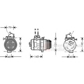 Acquista Compressore aria condizionata da VAN WEZEL 5300K003 a buon mercato per soli 779,89 €