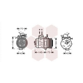 Acquista Compressore aria condizionata da VAN WEZEL 5300K388 a buon mercato per soli 975,56 €