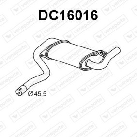 Endschalldämpfer DC16016 von VENEPORTE günstig für 97,15 € online kaufen