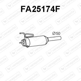 Köp Partikelfilter (DPF) av VENEPORTE FA25174F till det låga priset 4594,41 kr