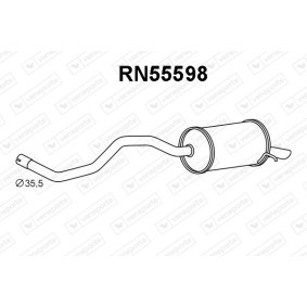 Endschalldämpfer RN55598 von VENEPORTE günstig für 81,98 € online kaufen