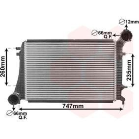 Kjøp Intercooler av VAN WEZEL 58004268 til den lave prisen 2268,88 NOK