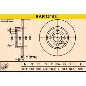 Bremsscheibe von Barum günstig für 30,01 €