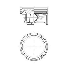 Compre Pistón de KOLBENSCHMIDT online para Octavia IV Combi (NX5) a precios moderados