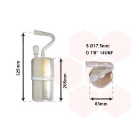 Achetez des Filtre déshydratant, climatisation VAN WEZEL 5900D097 à prix pour 67,49 €