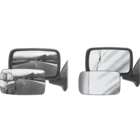 Comprar Cristal de espejo, retrovisor exterior de VAN WEZEL 7256 a bajo precio de 28,39 €