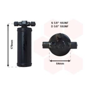 Achetez des Filtre déshydratant, climatisation VAN WEZEL 7400D028 à prix pour 24,39 €