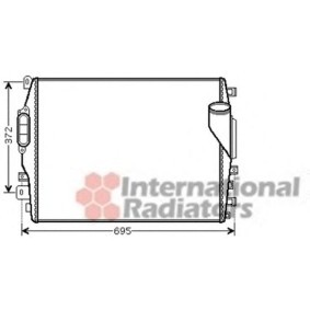 Ladeluftkühler von VAN WEZEL für S-Type (X200) günstig online kaufen
