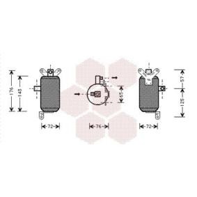 Achetez des Filtre déshydratant, climatisation VAN WEZEL 7700D021 à prix pour 31,53 €