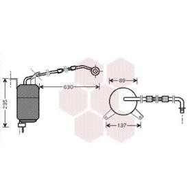 Achetez des Filtre déshydratant, climatisation VAN WEZEL 7700D033 à prix pour 103,59 €