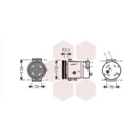 Acquista Compressore aria condizionata da VAN WEZEL 8100K018 a buon mercato per soli 261,58 €