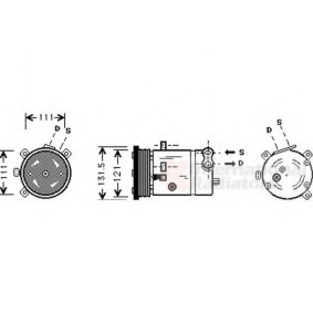 Acquista Compressore aria condizionata da VAN WEZEL 8100K038 a buon mercato per soli 512,34 €