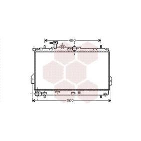 Achetez des Radiateur du moteur VAN WEZEL 82002097 à prix pour 157,78 €