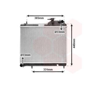 Achetez des Radiateur du moteur VAN WEZEL 82002125 à prix pour 110,77 €