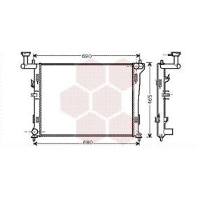 Achetez des Radiateur du moteur VAN WEZEL 82002179 à prix pour 182,89 €