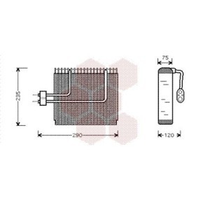 Verdampfer, Klimaanlage 8200V002